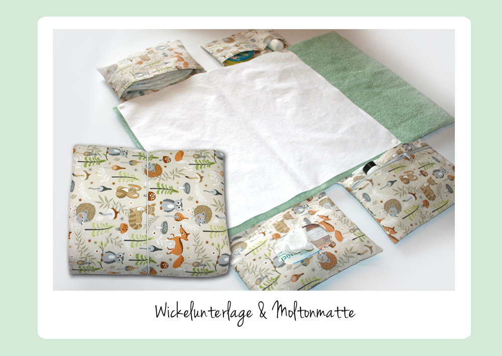 Wickelunterlage unterwegs